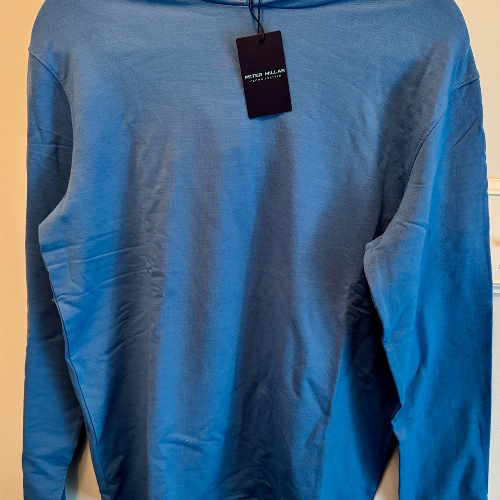 Peter Millar Blue Long Sleeve Shirt